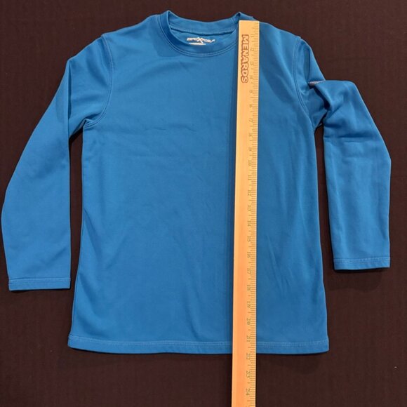 ZeroXposure Blue Dri-Tech Long Sleeve Shirt Boys Size Small 8 - Picture 4 of 5